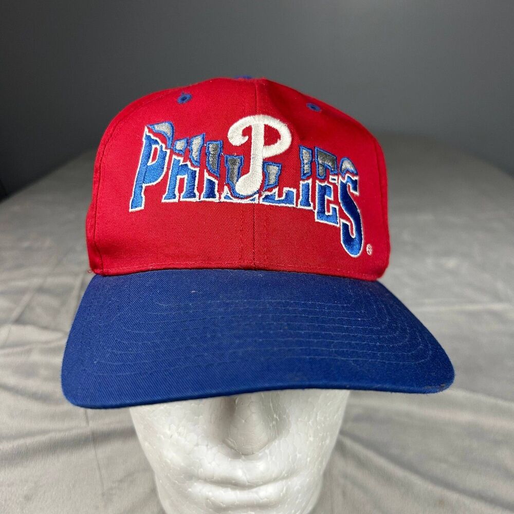 G Cap Philadelphia Phillies Baseball Cap Hat One Size Red & Blue Sports Snapback